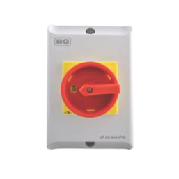 British General CPRSD440 40A 4-Pole Rotary Isolator Switch NO