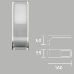 4lite Hampton Rectangular LED Silver Under Cabinet Light Without Bezel 4W 170lm