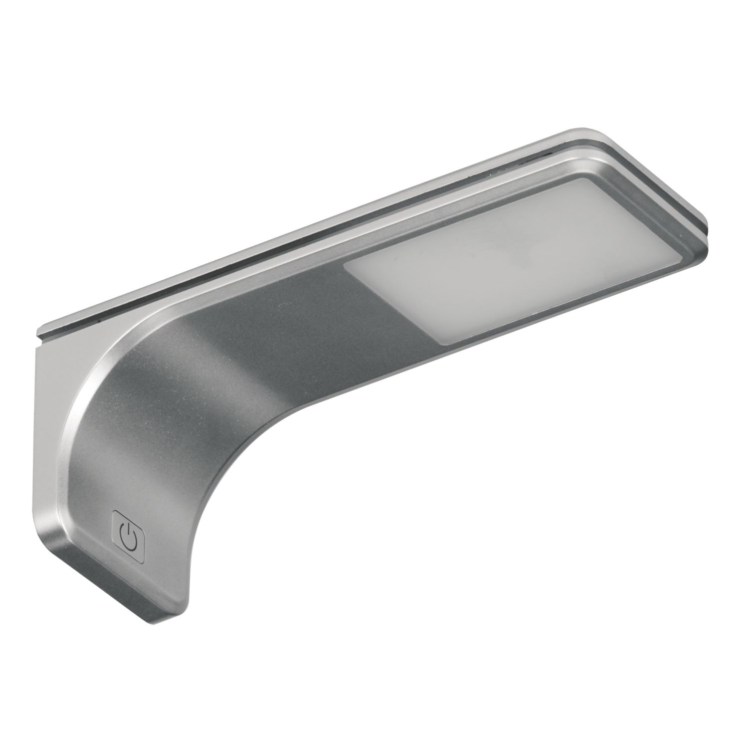 4lite Hampton Rectangular LED Silver Under Cabinet Light Without Bezel 4W 170lm (319AX)