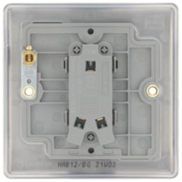 British General Nexus Metal 20A 16AX 1-Gang 2-Way Light Switch  Antique Brass  3 Pack
