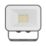 Brackenheath iSpot G3 Frameless Indoor & Outdoor LED Floodlight Black 20W 2200lm