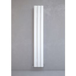 Kudox AluLite Arc 1800mm x 280mm 2396BTU White Vertical Designer Radiator