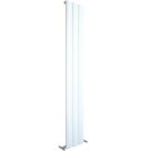 Kudox AluLite Arc 1800mm x 280mm 2396BTU White Vertical Designer Radiator