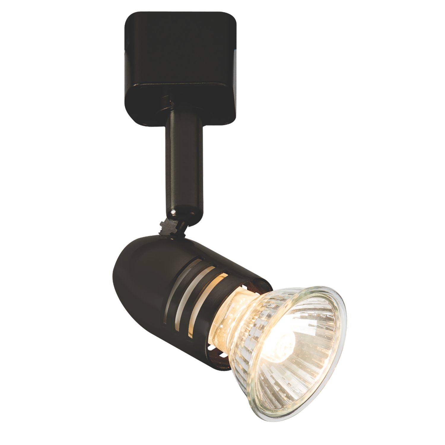 Knightsbridge 1-Circuit Light Fitting for Track Lighting Black (319GA)