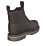 Site Mudguard  Womens Slip-On Safety Boots Brown Size 8