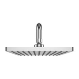 Gainsborough Square Dual Outlet HP Rear-Fed Exposed Chrome Thermostatic Cool Touch Mixer Shower