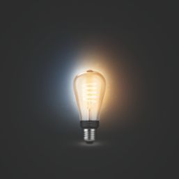Philips Hue  E27 ST64 LED Smart Light Bulb 7W 550lm