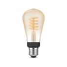 Philips Hue  ES ST64 LED Smart Light Bulb 7W 550lm