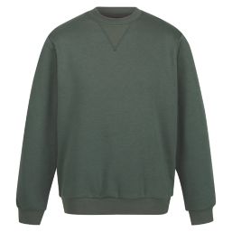 Regatta Pro Crew Neck Sweatshirt Dark Green 2X Large 50" Chest
