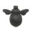 Hardware Solutions Door Knocker Bumble Bee Matt Black 127mm x 98mm