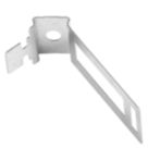 D-Line Pre-Galvanised Steel Safe-D Conduit Saddles 25mm Silver 100 Pack