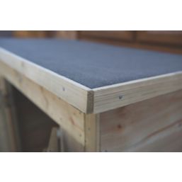 Forest  3' x 1' 6" (Nominal) Pent Shiplap T&G Garden Store