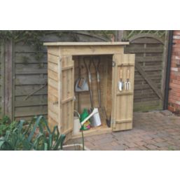 Forest  3' x 1' 6" (Nominal) Pent Shiplap T&G Garden Store