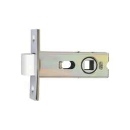 Smith & Locke Polished Chrome Tubular Mortice Latch 64mm Case - 45mm Backset