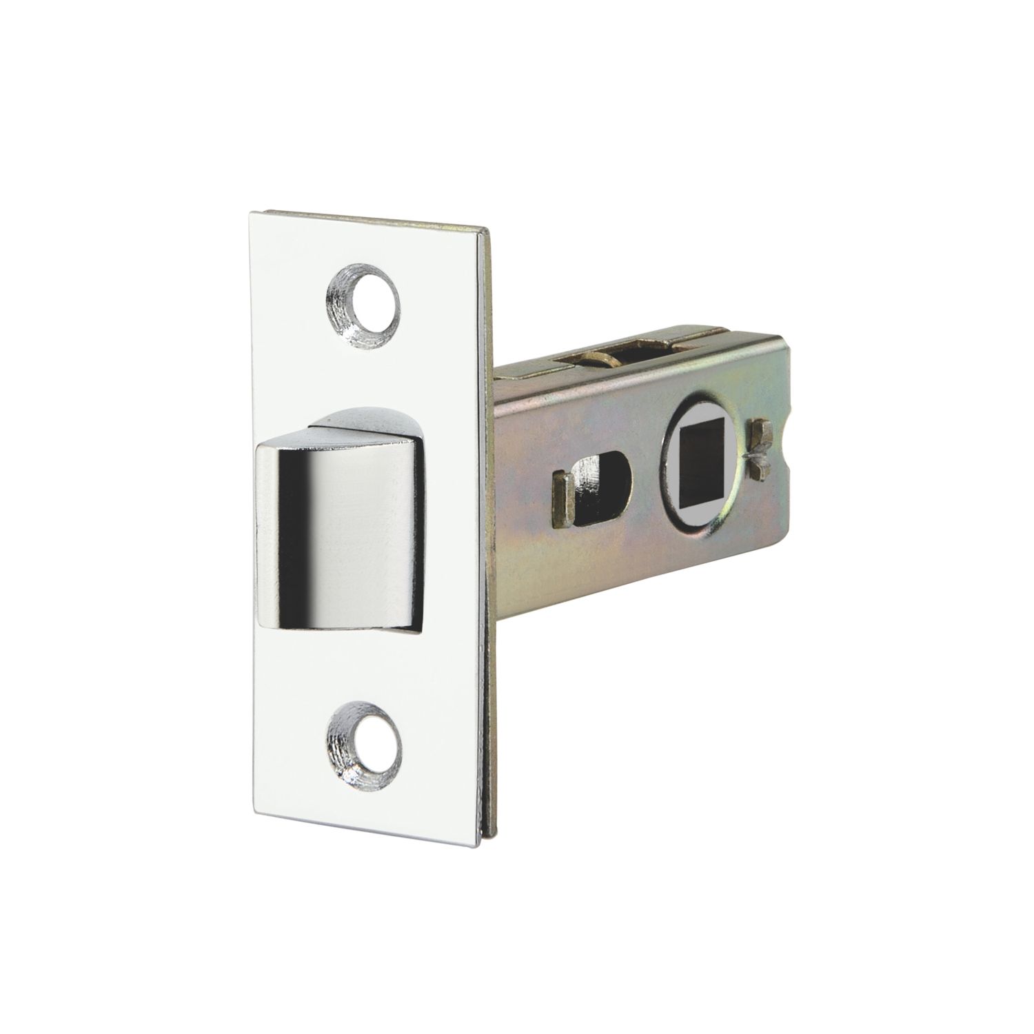 Smith & Locke Polished Chrome Tubular Mortice Latch 64mm Case - 45mm Backset (319PX)