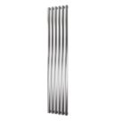 Towelrads Dorney 1800mm x 472mm 2264BTU Chrome Vertical Designer Radiator