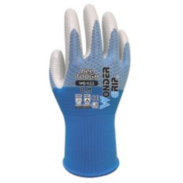 Wonder Grip WG-522W Bee-Tough Gloves Blue/White Medium