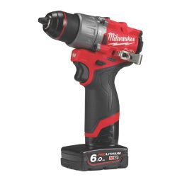 Milwaukee M12FPP2A2-602X 12V 2 x 6.0Ah Li-Ion RedLithium Brushless Cordless Twin Pack