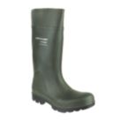 Dunlop Purofort Professional Size 6.5  Green Non Safety Wellies
