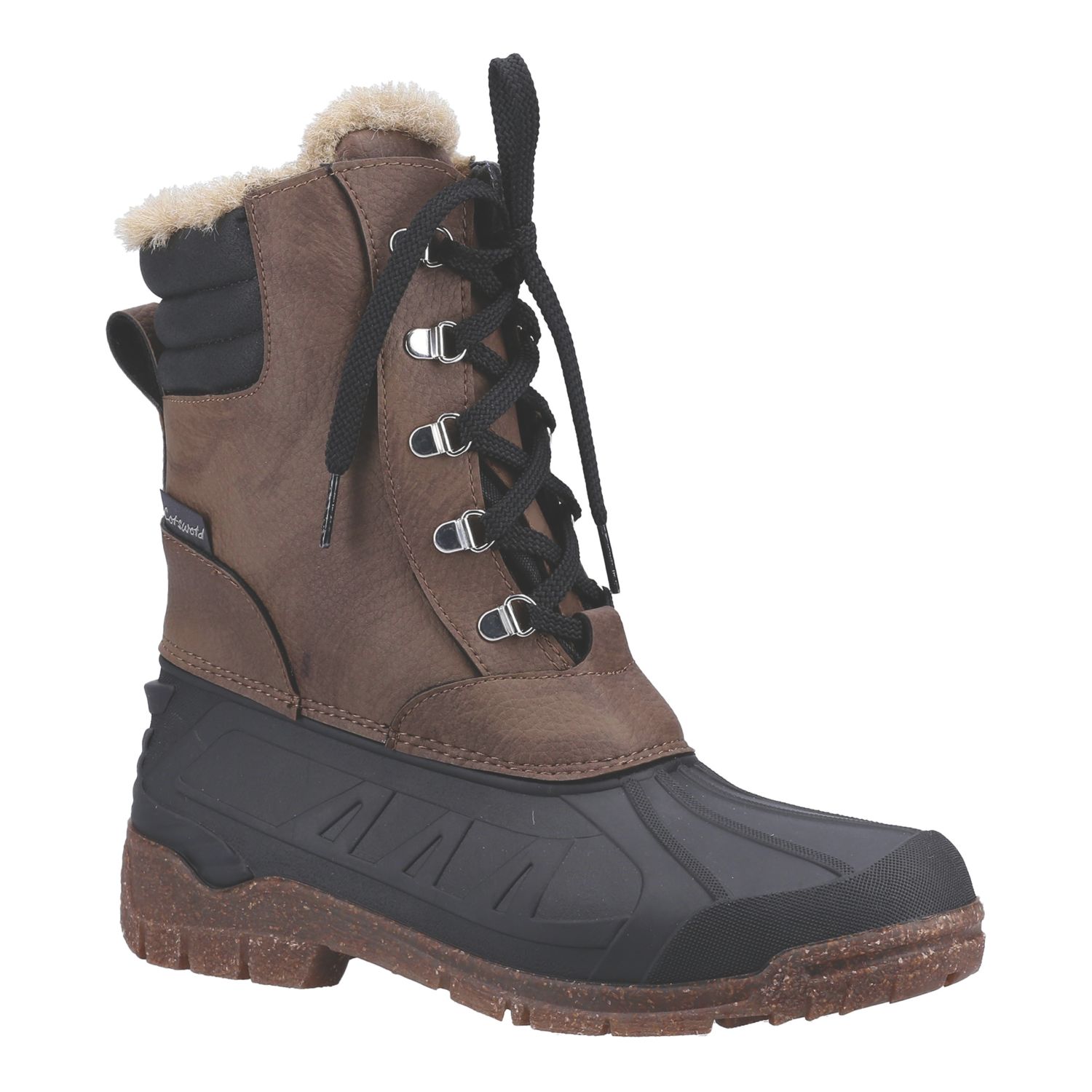 Cotswold Hatfield Size 6 Womens Taupe Waterproof Non Safety Work Boots (319XL)