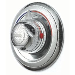 Aqualisa Aquavalve Rear-Fed Concealed Chrome Thermostatic Mixer Shower