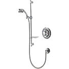 Aqualisa Aquavalve Rear-Fed Concealed Chrome Thermostatic Mixer Shower