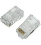 Double prise réseau ethernet rj45 cat5e encastrable logi graphite - RETIF