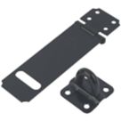 Smith & Locke Hasp & Staple Black 115mm