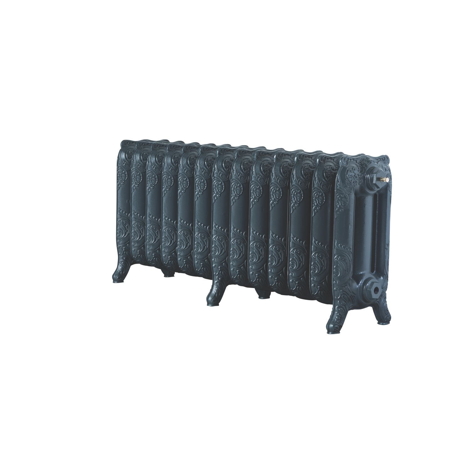 Arroll 470mm x 1074mm 3992BTU Anthracite Cast Iron 3 Column Radiator (3208P)