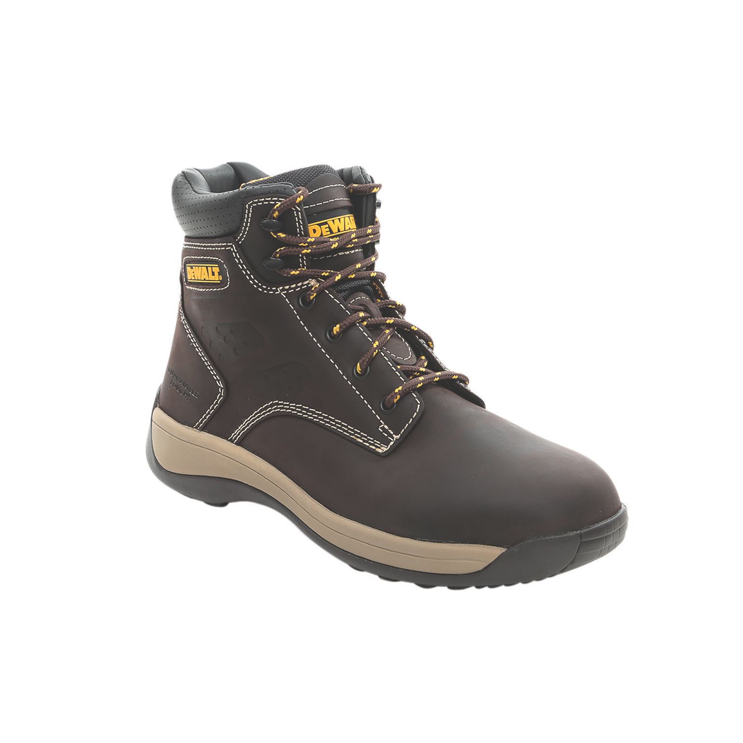 DEWALT Bolster Size 9 Brown Steel Toe Cap Safety Boots (32098)