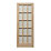 Traditional Knotty 15-Clear Light Unfinished Pine Wooden Traditional Internal Door 1981mm x 762mm