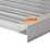 ALUKAP-XR Silver 16mm F-Section Glazing Bar 4000mm x 20mm
