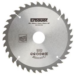 Erbauer  Wood TCT Saw Blade 160mm x 20mm 36T