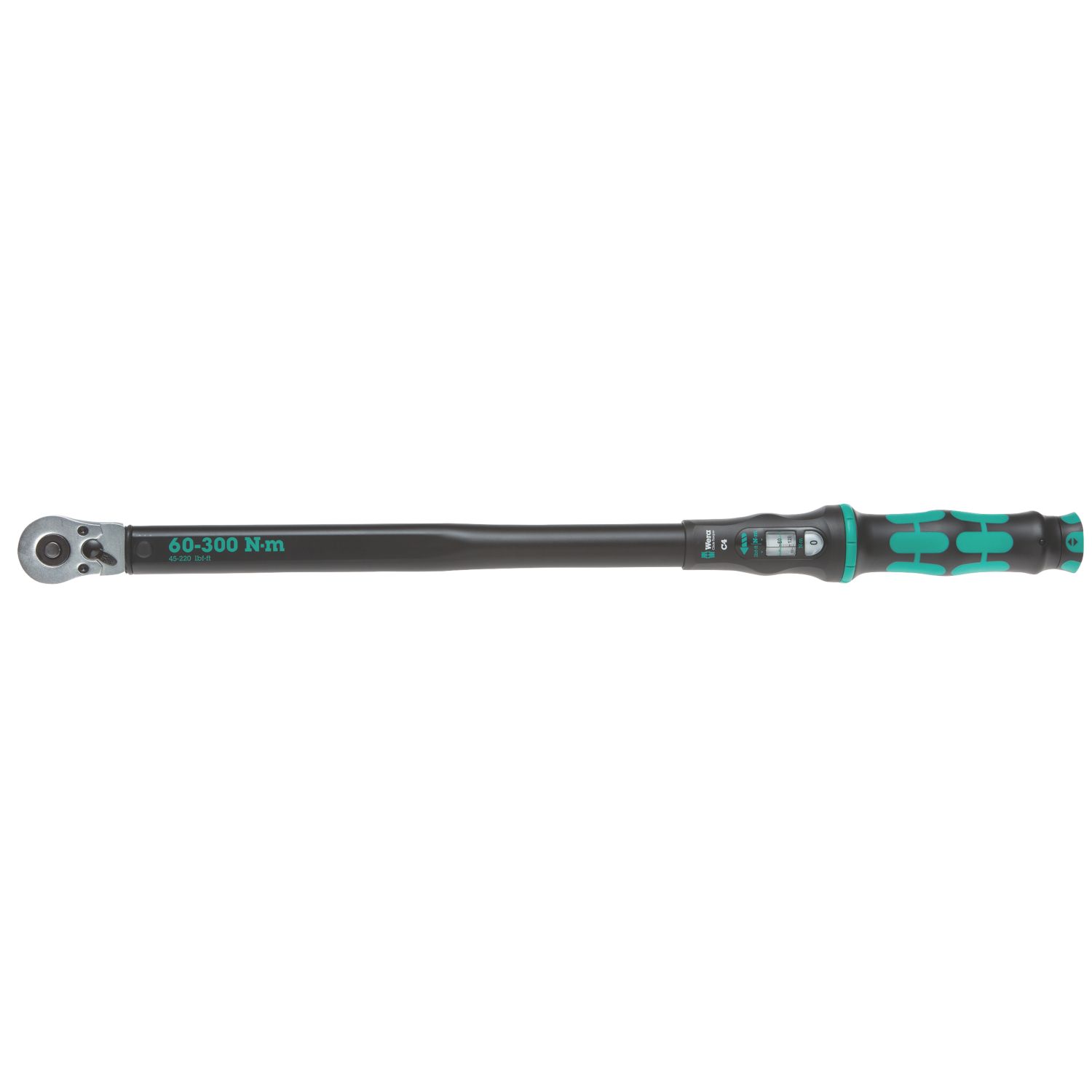 Wera Click-Torque C4 Adjustable Torque Wrench 1/2" x 24.4" (320HF)