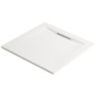 Mira Flight Level Square Shower Tray White 800mm x 800mm x 25mm