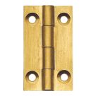 Self-Colour  Solid Drawn Butt Hinges 38mm x 22mm 2 Pack