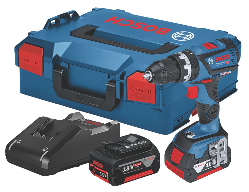 Bosch GSB 18V 60 C 18V 2 x 5.0Ah Li Ion Coolpack Brushless