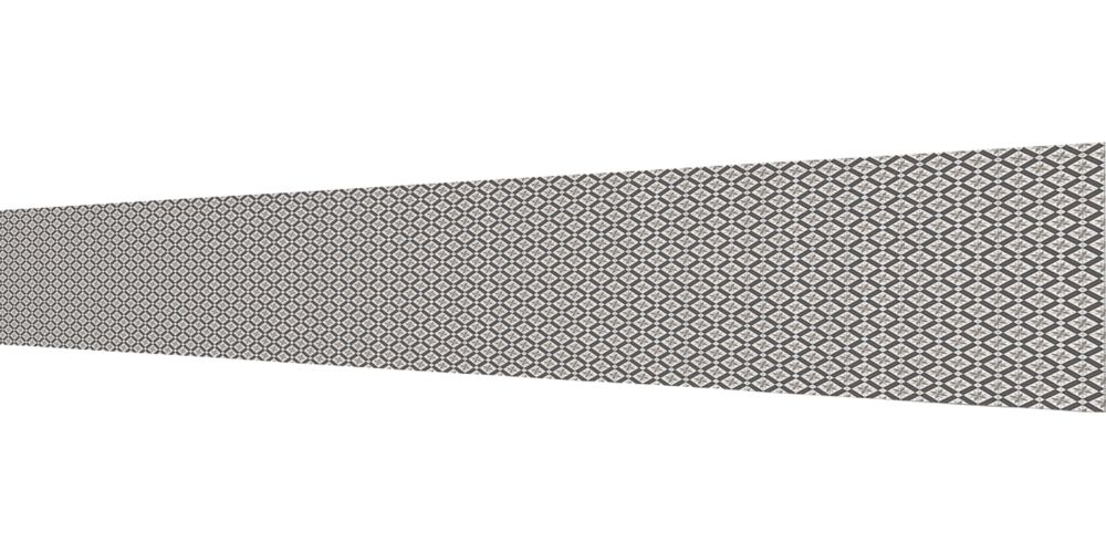 Splashwall  Black / White Acrylic Gloss Splashback 2440mm x 600mm x 4mm