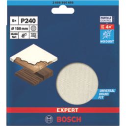 Bosch  M480 240 Grit Mesh Wood Sanding Discs 150mm 5 Pack