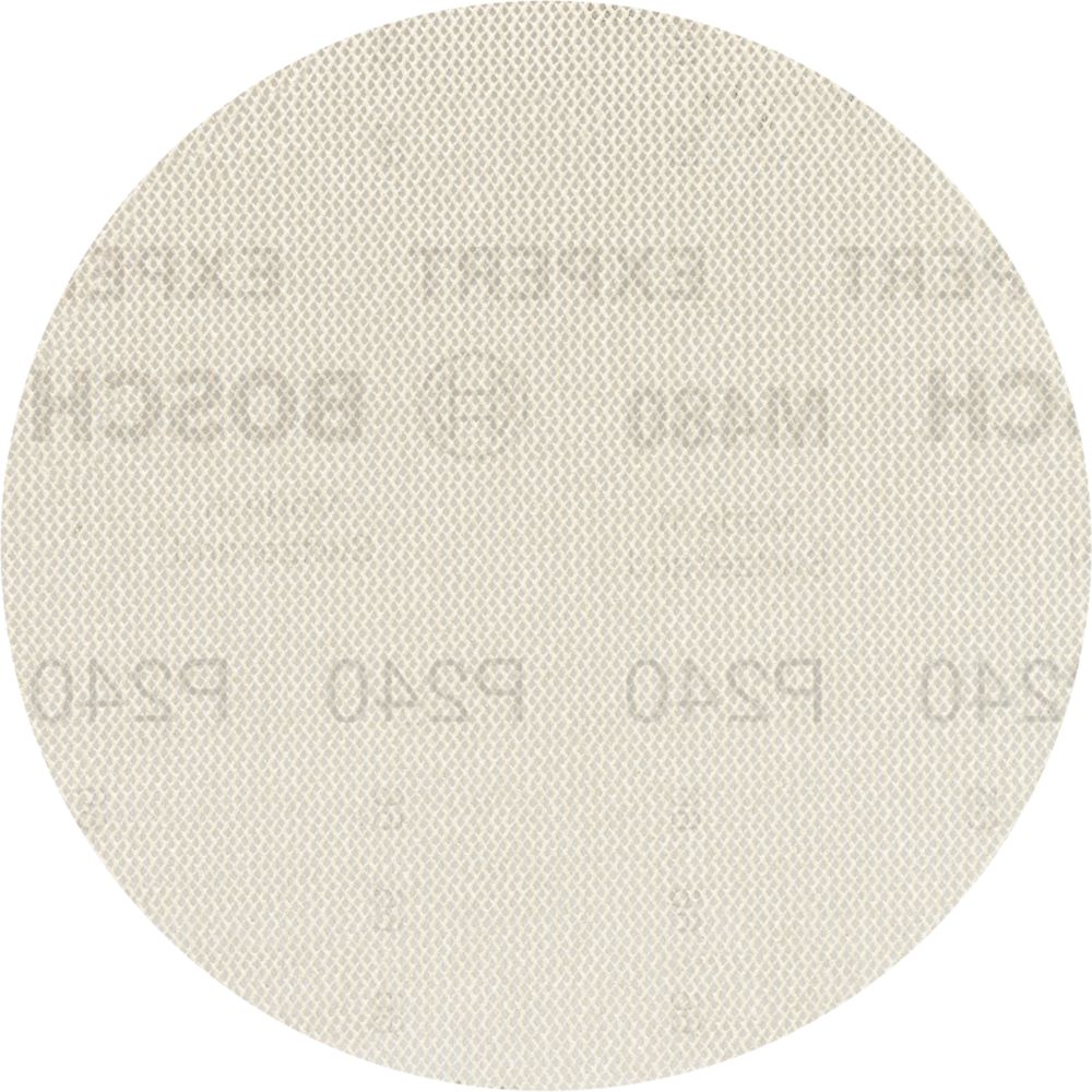 Bosch M480 240 Grit Mesh Wood Sanding Discs 150mm 5 Pack Screwfix