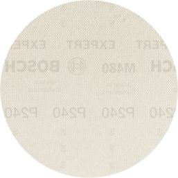 Bosch  M480 240 Grit Mesh Wood Sanding Discs 150mm 5 Pack