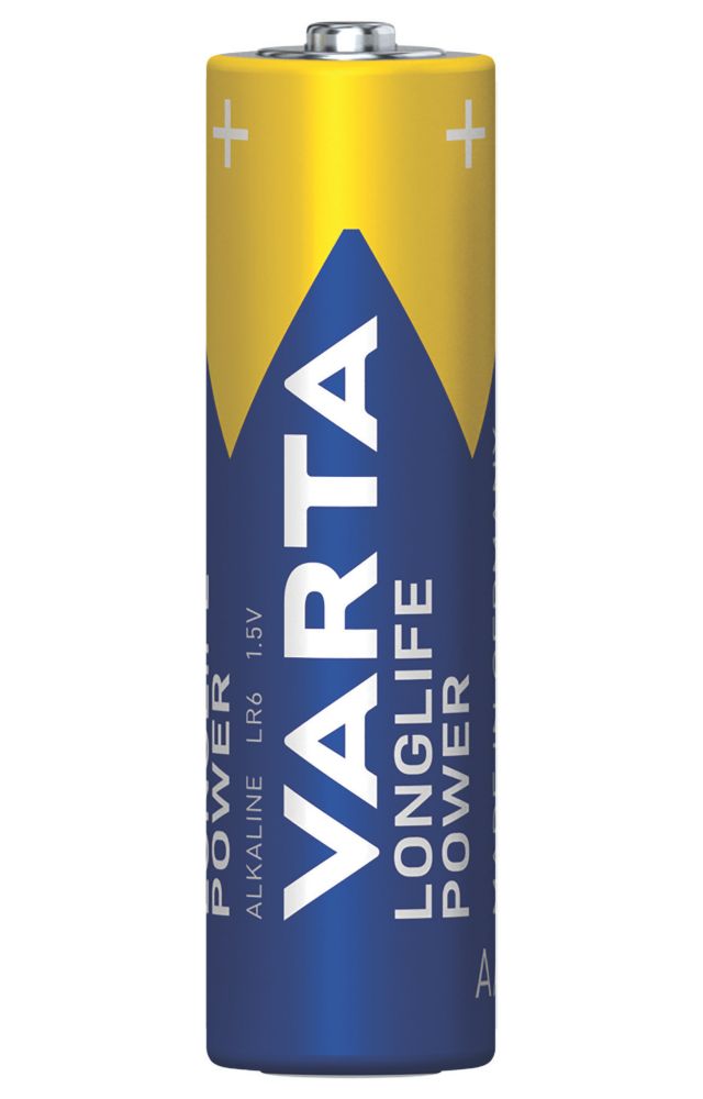Varta Longlife Power AA High Energy Batteries 24 Pack - Screwfix