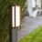Lutec Qubo 750mm Outdoor LED Bollard Light Dark Grey 15W 1300lm