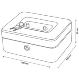Smith & Locke Medium Cash Box 8"
