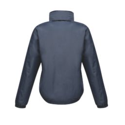 Regatta Dover Womens Fleece-Lined Waterproof Jacket Navy Size 18