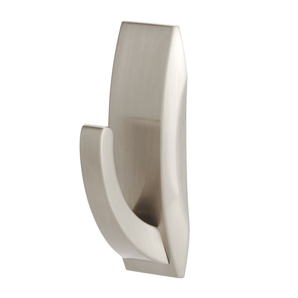 Command Silver SelfAdhesive Bathroom Hook Medium Screwfix