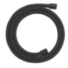 Swirl Gallen Shower Hose Matt Black 1/2" x 1.8m