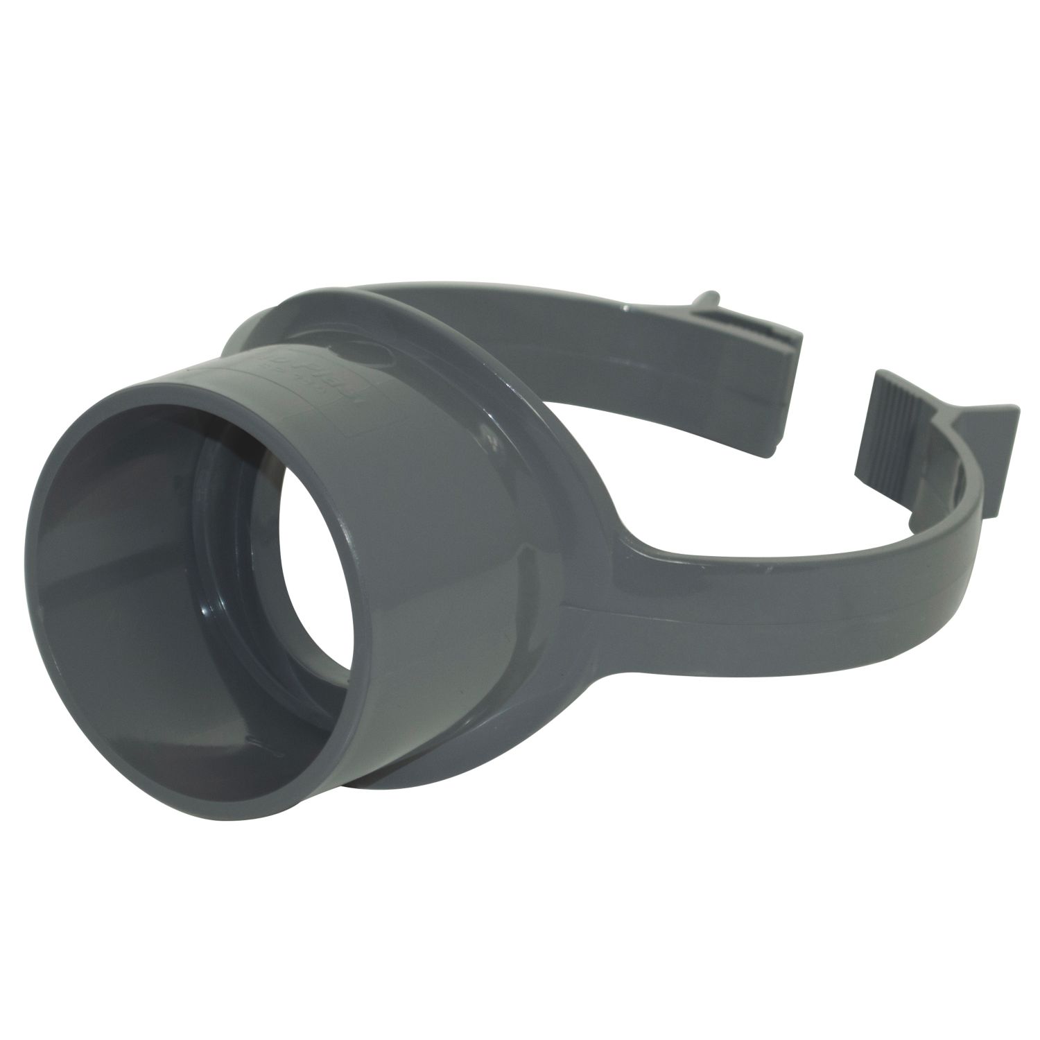 FloPlast Strap Boss Anthracite Grey 110mm (321KJ)