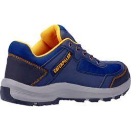 CAT Elmore Low    Safety Trainers Navy Size 10