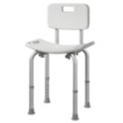 ETAL Freestanding Bath & Shower Seat White